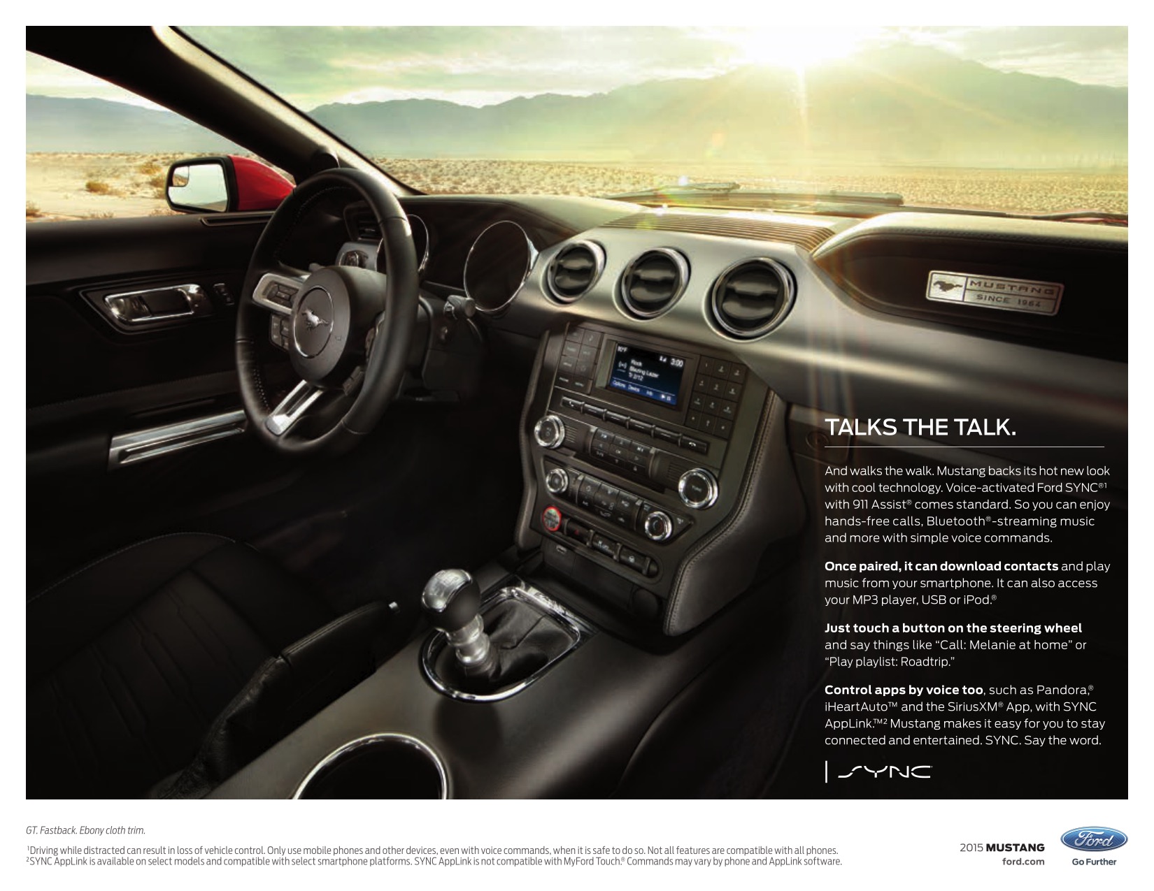 2015 Ford Mustang Brochure Page 1